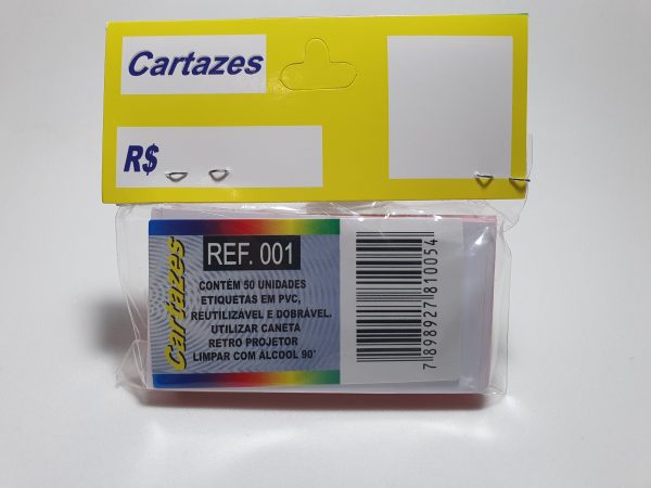 Etiqueta PVC C/Digito Ref.: 001 - Imagem 6