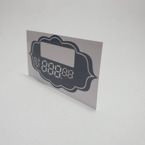 Etiqueta PVC C/Digito Ref.: 132