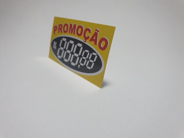 Etiqueta PVC C/Digito PROMOÇÃO Ref.: 044