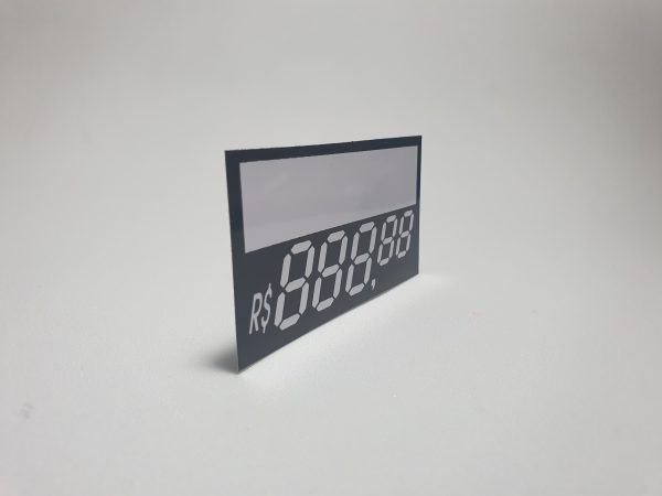 Etiqueta PVC C/Digito Ref.: 009