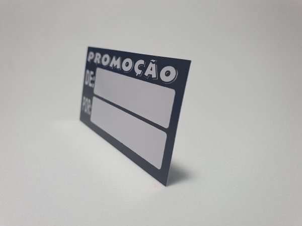 Etiqueta PVC S/Digito PROMOÇÃO Ref.: 048
