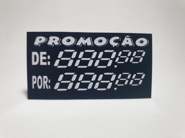 Etiqueta PVC C/Digito PROMOÇÃO Ref.: 047 - Imagem 2