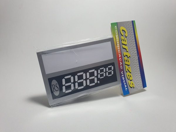 Etiqueta PVC C/Digito FLUORESCENTE Ref.: 019 - Imagem 5