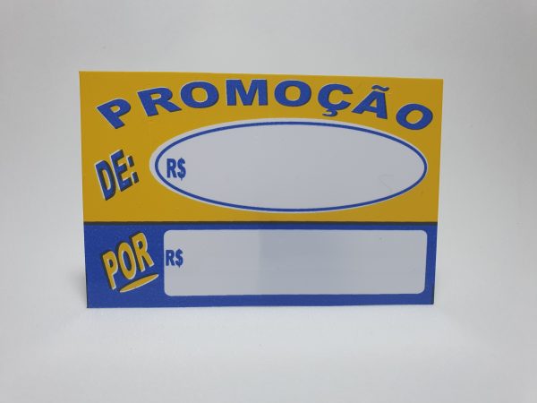Etiqueta PVC S/Digito PROMOÇÃO MEDIO Ref.: 051 - Imagem 2