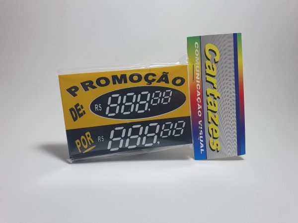 Etiqueta PVC C/Digito PROMOÇÃO MEDIO Ref.: 050 - Imagem 5