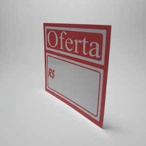 Etiqueta PVC S/Digito GRANDE Ref.: 015