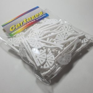 Porta Preço PARA CALÇADO REF 067-1 .BRANCO