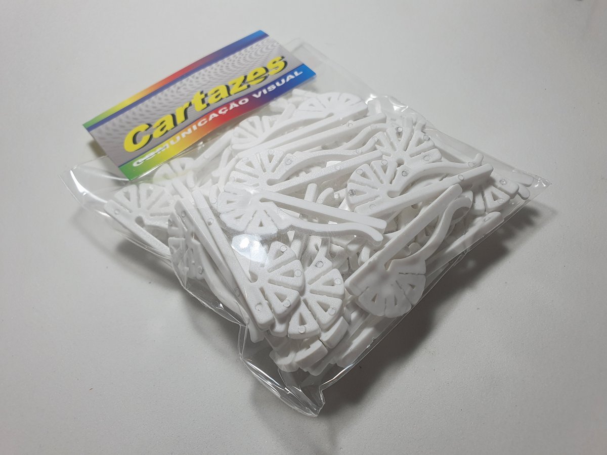 Porta Preço PARA CALÇADO REF 067-1 .BRANCO